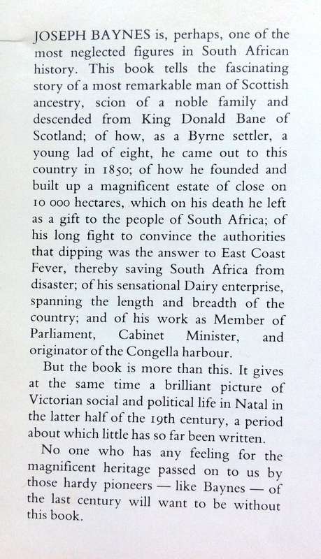 Joseph Baynes PIONEER - R O Pearse - Hardcover