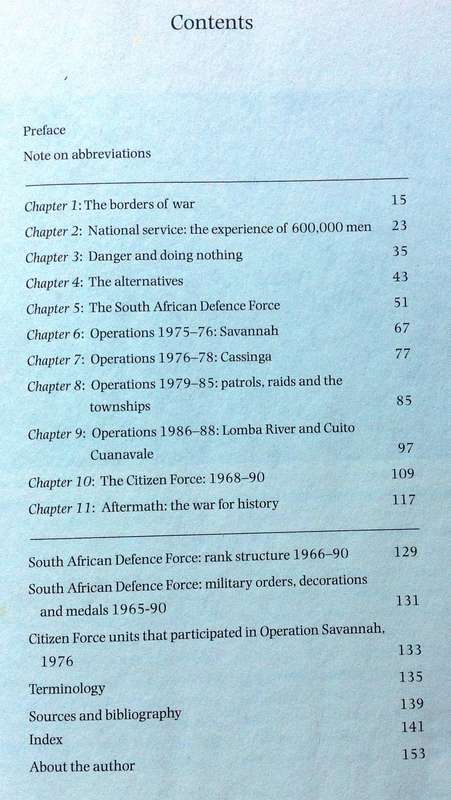 On the Border 1965 to 1990 - David Williams     The WHITE South African Military Experience