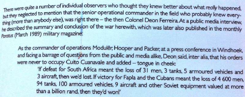 How the soviets and cubans Lost the War in Southern Africa - Compiled by General Jannie Geldenhuys