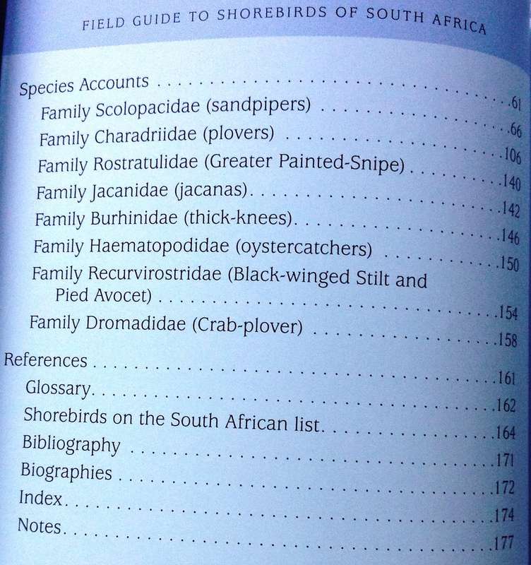 Field Guide to Shorebirds of South Africa - Roy Cowgill and Stephen Davis
