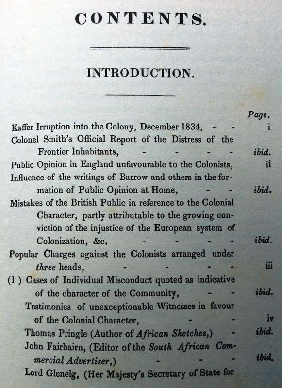 Notes on South African Affairs from 1834 to 1838 - William B Boyce (Wesleyan Missionary) - Hardcover