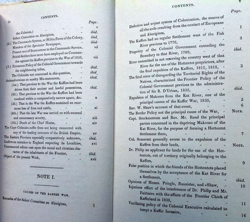 Notes on South African Affairs from 1834 to 1838 - William B Boyce (Wesleyan Missionary) - Hardcover