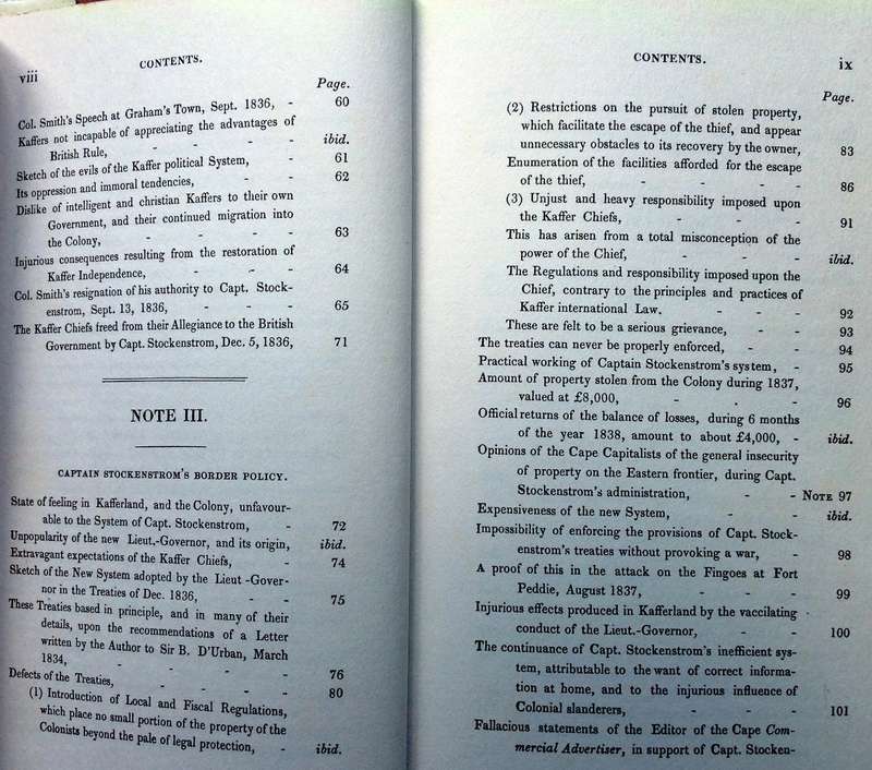 Notes on South African Affairs from 1834 to 1838 - William B Boyce (Wesleyan Missionary) - Hardcover