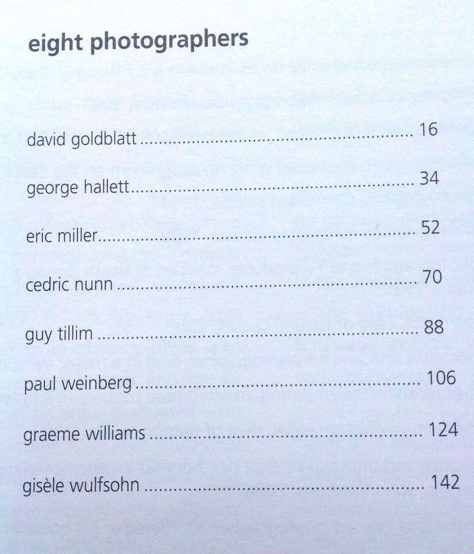 Then and Now - eight south african photographers - collected by Paul Weinberg - book signed
