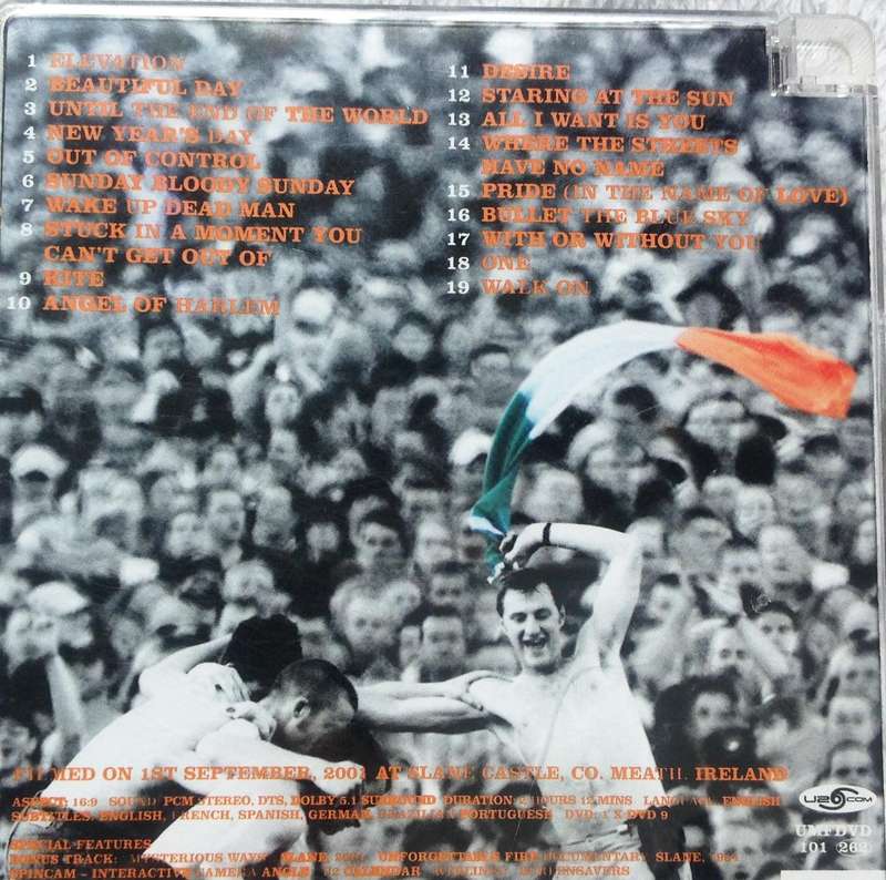 DVD - U2 go HOME - live from Slane Castle, Ireland