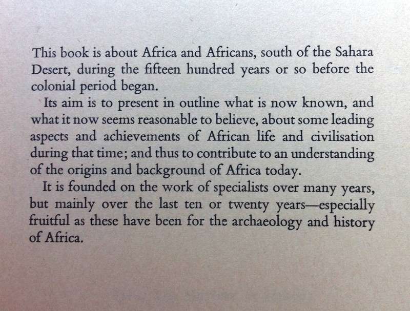 Old Africa Rediscovered - Basil Davidson - Hardcover        The story of Africa's forgotten past