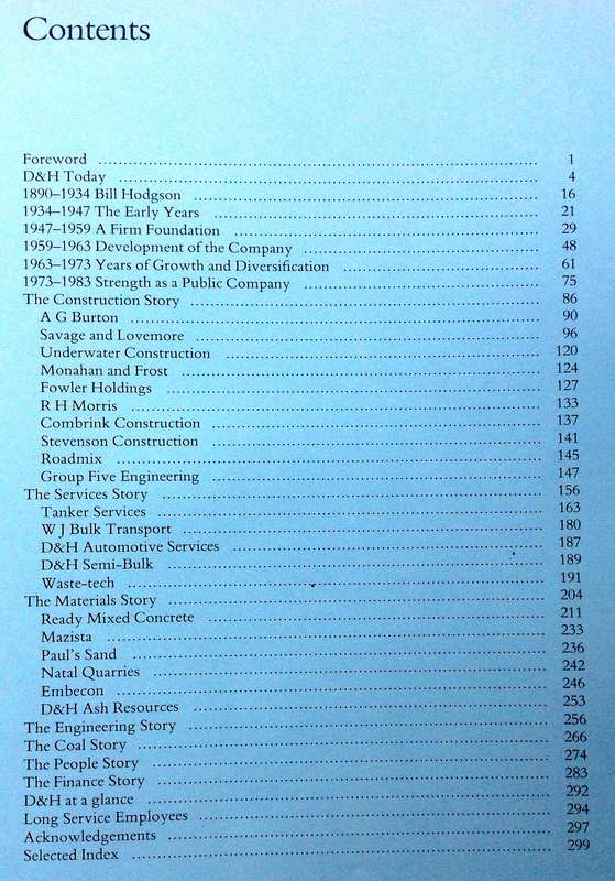 A Foundation for the Future - The Darling and Hodgson Story 1934 - 1984 - Hardcover
