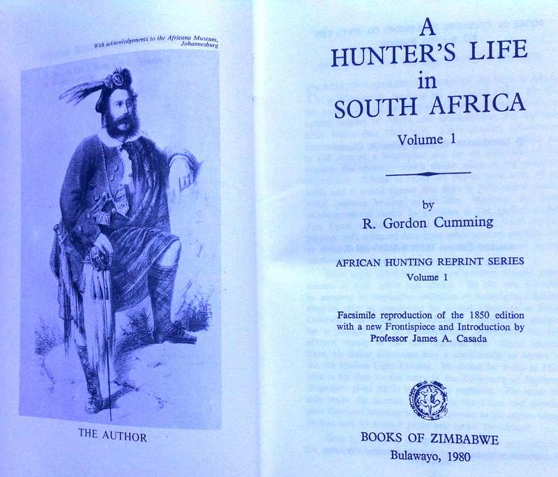 A Hunter's Life in South Africa - Volume 1 and Volume 2 - R Gordon Cumming - Hardcover