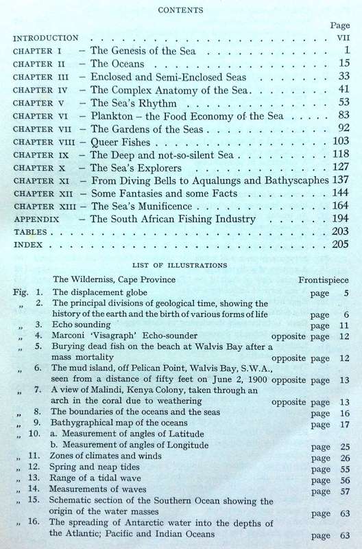 So Great Thy Sea - A Study of the Oceans - Cecil von Bonde - Hardcover