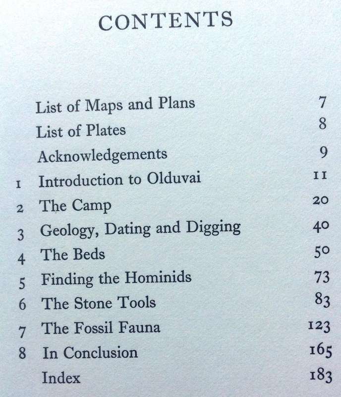 Olduvai Gorge - Mary Leakey - Hardcover     My Search for Early Man