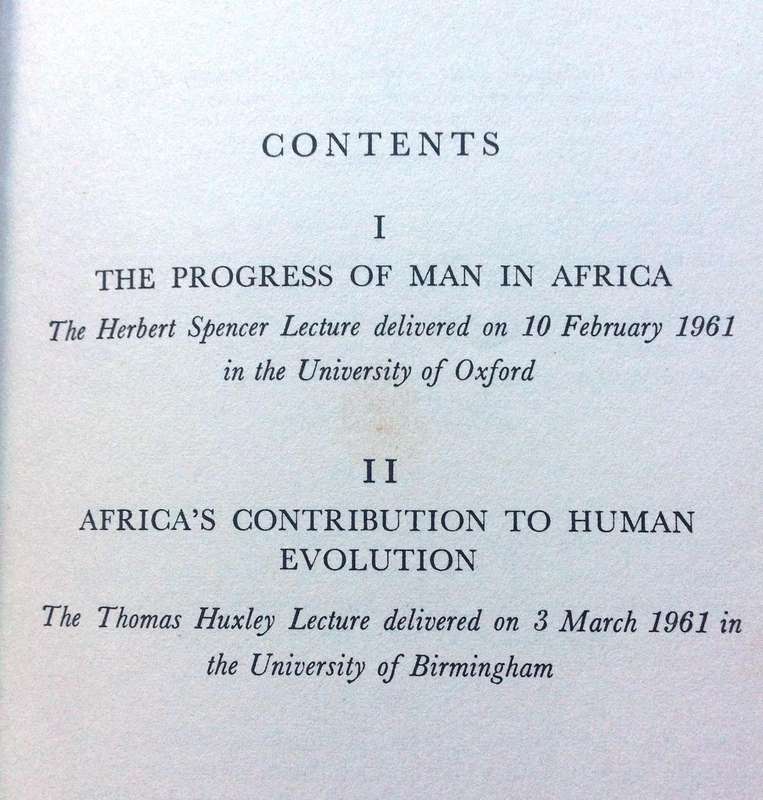 The progress and evolution of man in Africa - L S B Leakey - Hardcover