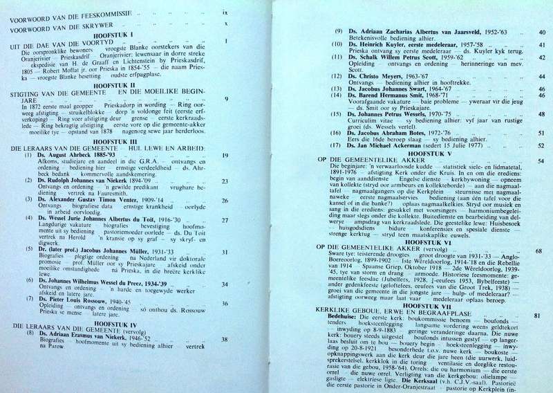 Prieska se Gister - EEUFEESGEDENKBOEK - 1878 - 1978 - A P Smit - Hardeband