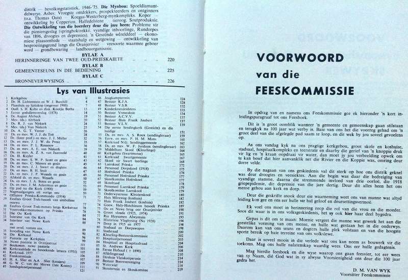 Prieska se Gister - EEUFEESGEDENKBOEK - 1878 - 1978 - A P Smit - Hardeband