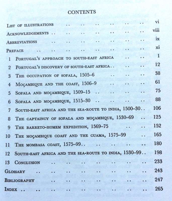 Portuguese in South East Africa 1488 - 1600 - Eric Axelson - Hardcover