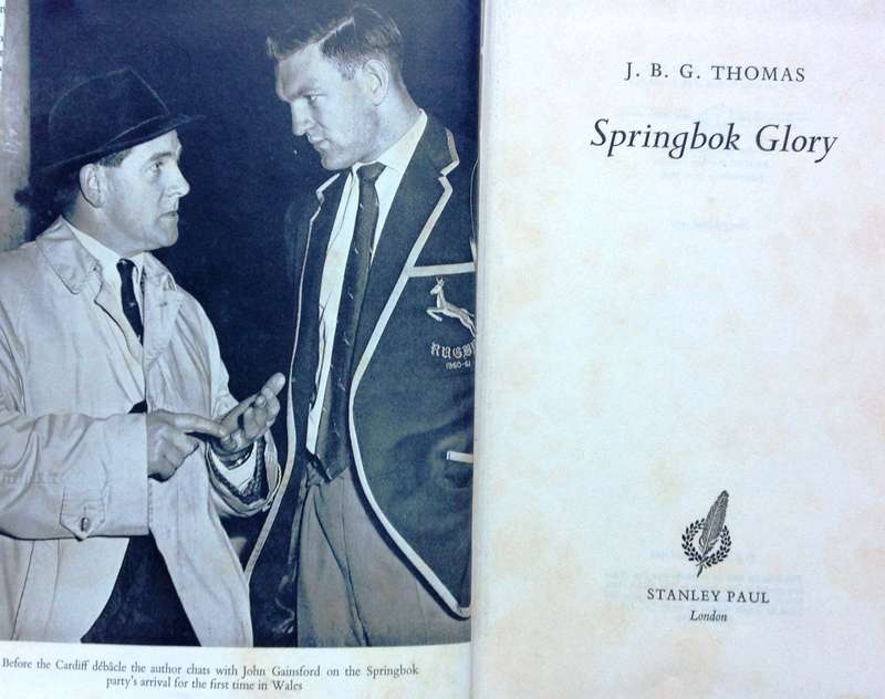 Springbok Glory - J B G Thomas - Hardcover