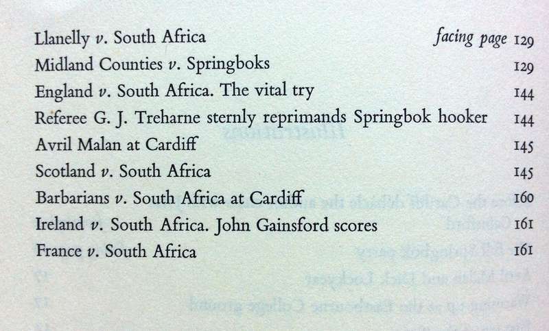 Springbok Glory - J B G Thomas - Hardcover