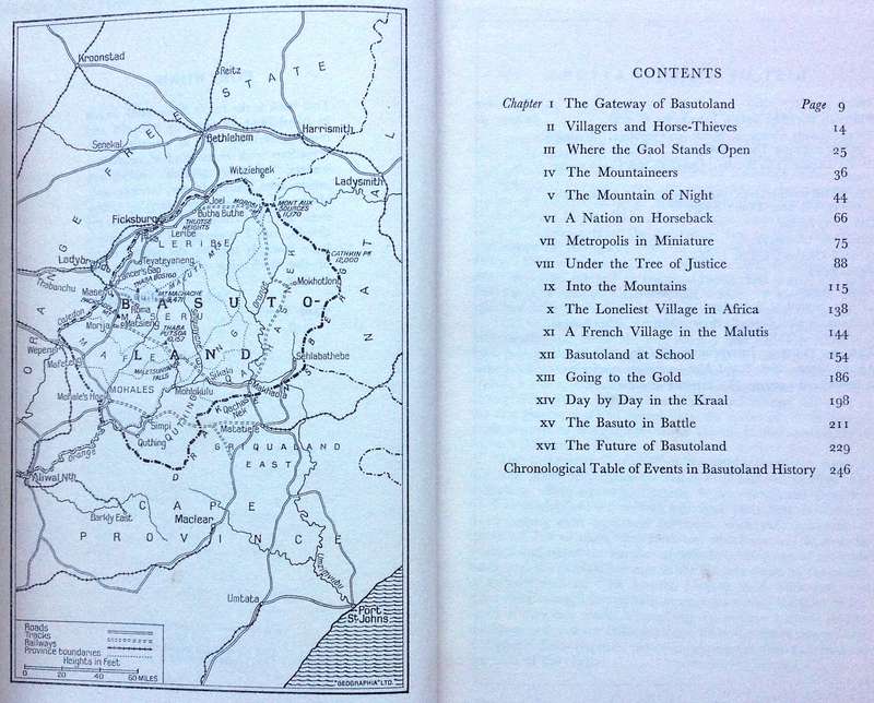 African Switzerland - Basutoland of Today - Eric Rosenthal - Hardcover