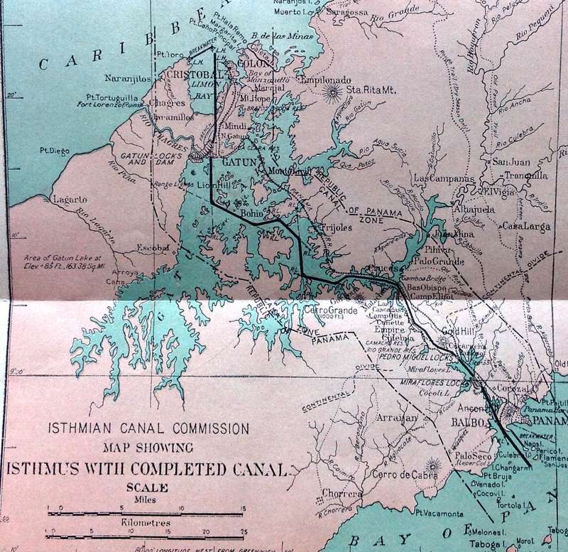 The Story of the Panama Canal - Illustrated - Logan Marshall - Hardcover