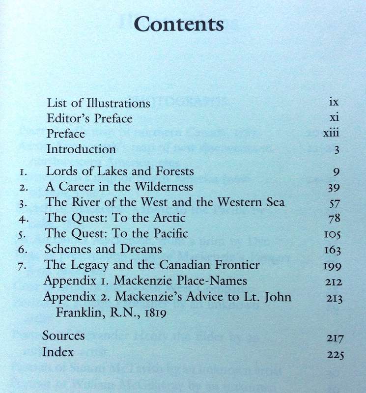 First Across the Continent - Sir Alexander Mackenzie - by Barry Gough - Hardcover