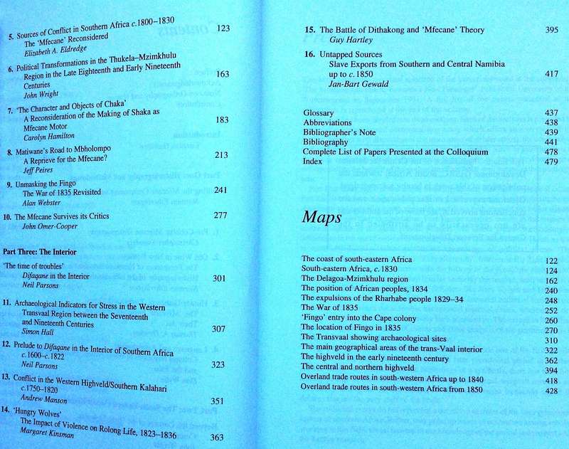 The Mfecane Aftermath - Edited by Carolyn Hamilton