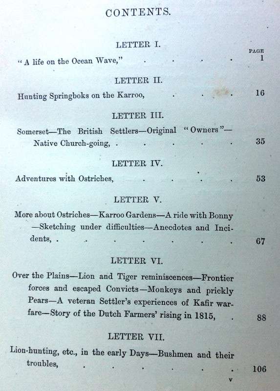 Six Months at the Cape - R M Ballantyne - Hardcover      Letters to Periwinkle from South Africa