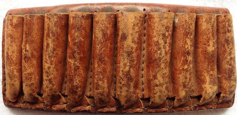 Leather cartridge holder for 10 rounds     300 cal and 270 cal