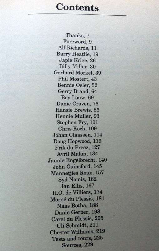 30 Super Springboks - Paul Dobson - Hardcover