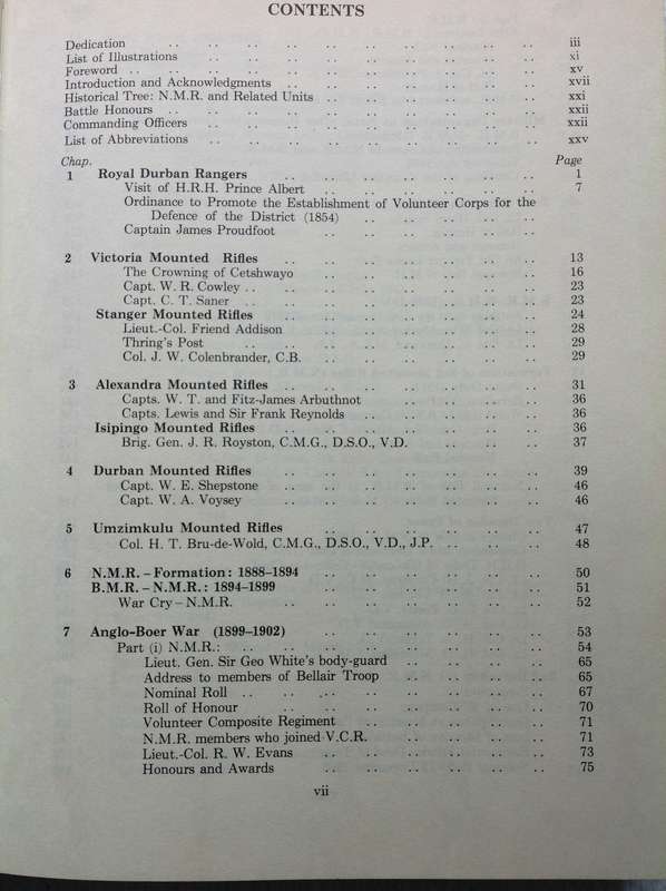 The Official Natal Mounted Rifles History - Eric Goetzsche - Hardcover
