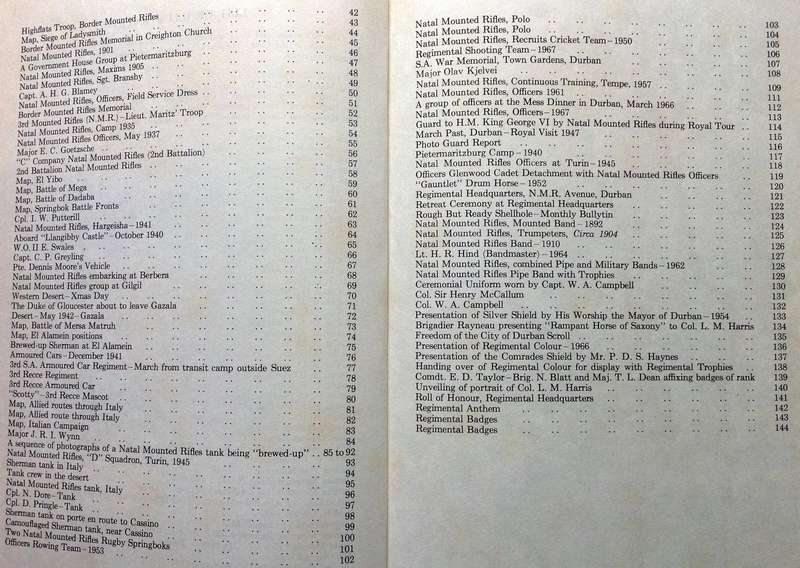 The Official Natal Mounted Rifles History - Eric Goetzsche - Hardcover