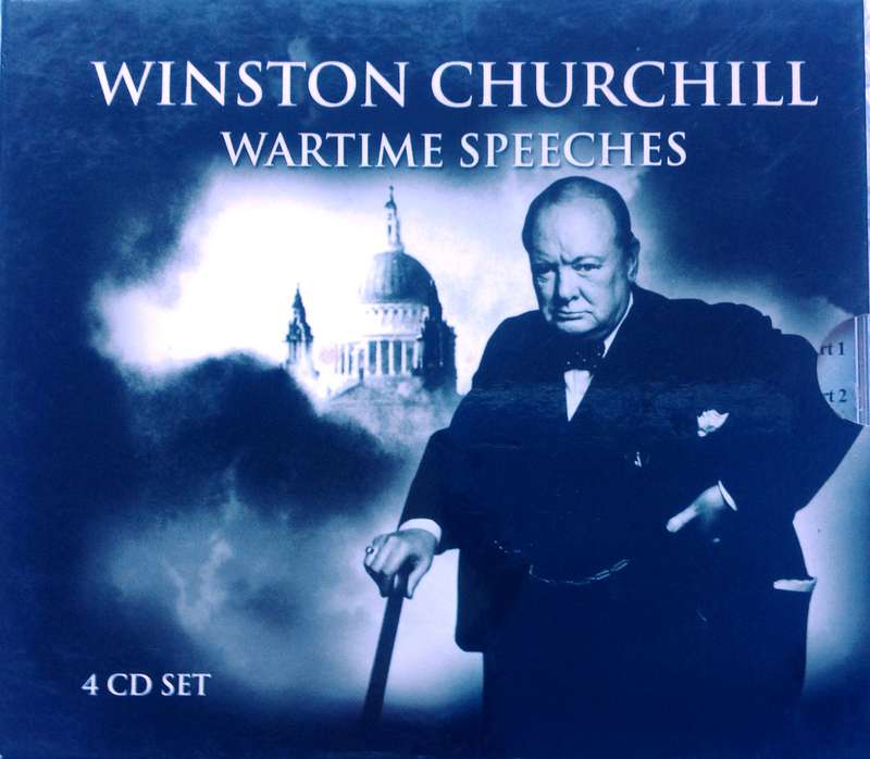 Winston Churchill - Wartime Speeches - 4 CD set