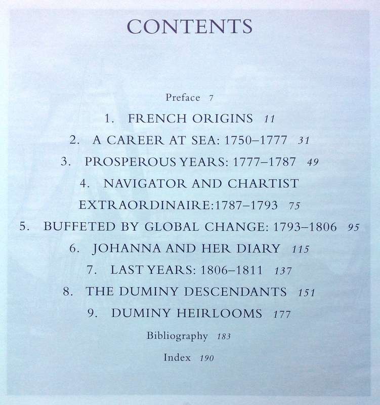 Francois Renier Duminy 1747 - 1811 - French Mariner and South African Pioneer - Andrew Duminy