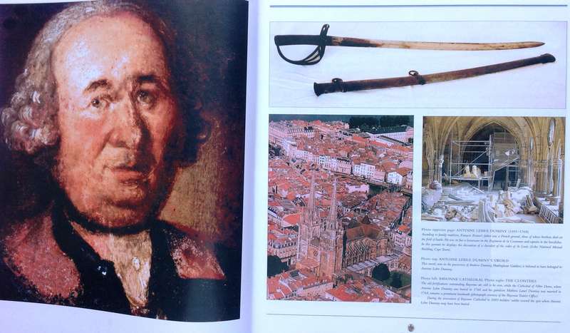 Francois Renier Duminy 1747 - 1811 - French Mariner and South African Pioneer - Andrew Duminy