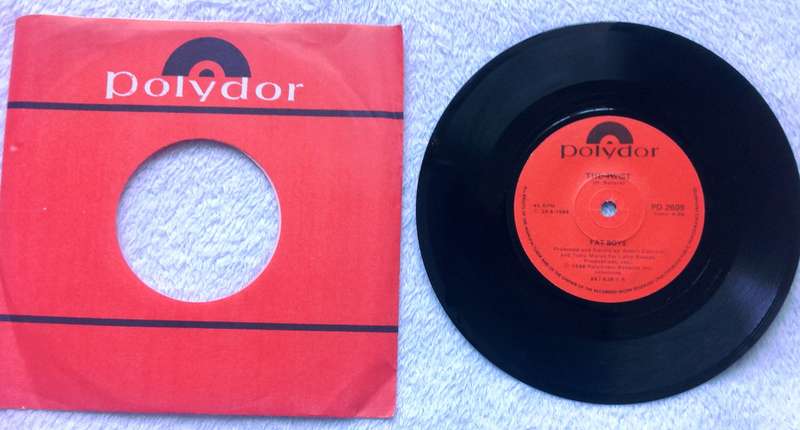 Seven single vinyl record - 45 RPM - Fat Boys - (Let's do) The Twist & The Twist (Yell for More)