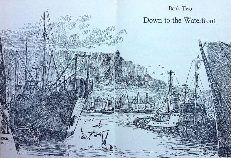 Two books by Captain P Sharp - Outward from Port Natal and Pilot - Hardcover