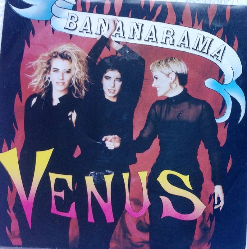 Seven single vinyl record - 45 RPM - Bananarama - Venus and White Train   TOS 1581