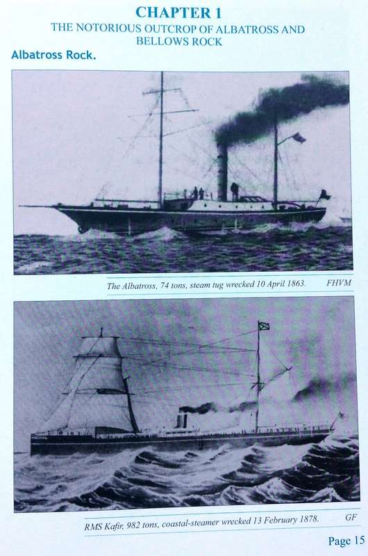 On the Rocks-Memorable South Peninsula Shipwrecks 1853-1968-Michael Walker- Book signed by Author