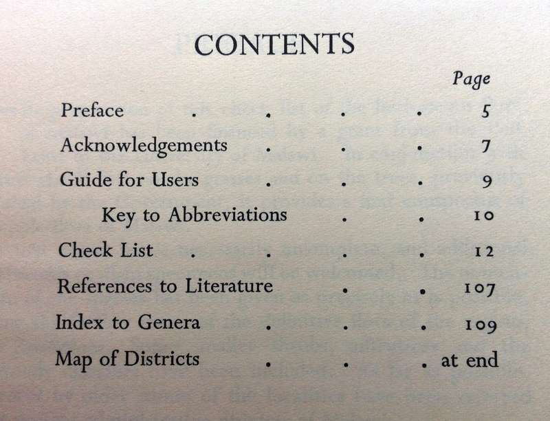 A First Check List of the Herbaceous Flora of Malawi - Blodwen Binns - Hardcover - signed by Author