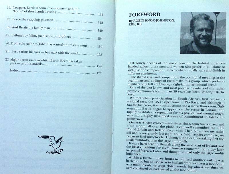 Reed in the Wind - Roger Williams - book signed by Bertie Reed