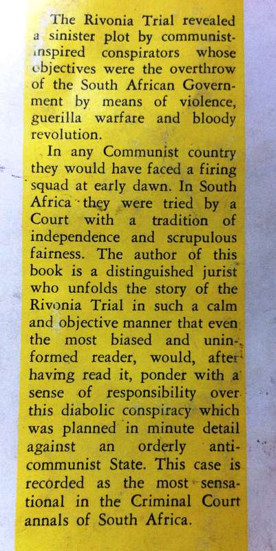 Rivonia - Operation Mayibuye
