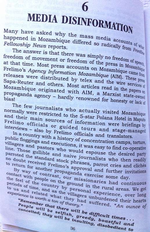 In the Killing Fields of Mozambique - Peter Hammond