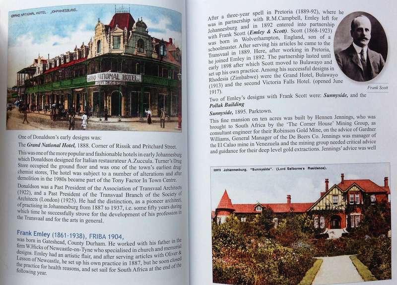 The Pioneer Architects of Johannesburg - Michael Walker - Book signed by Author