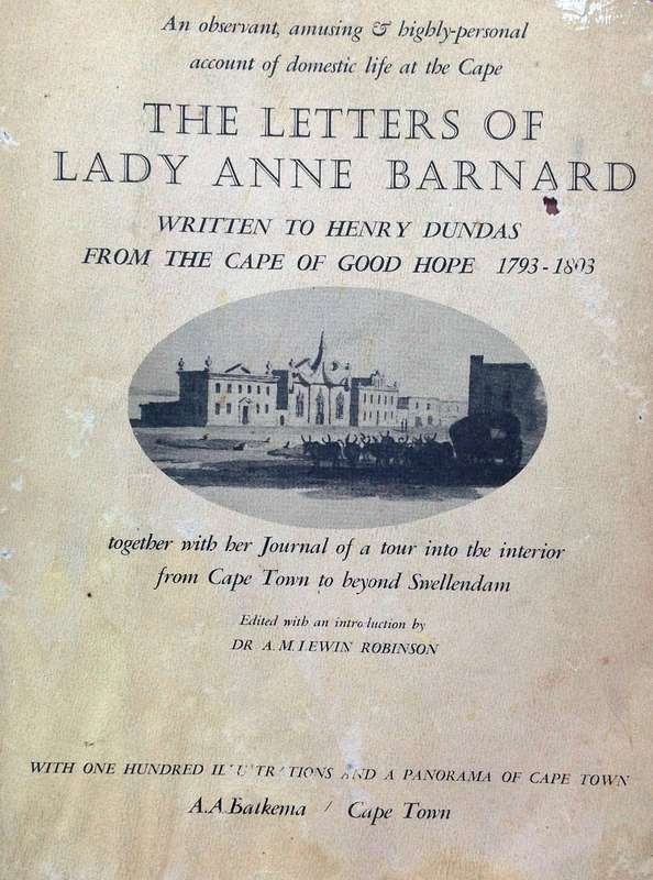 The Letters of Lady Anne Barnard - Dr A M I Lewin Robinson - Hardcover