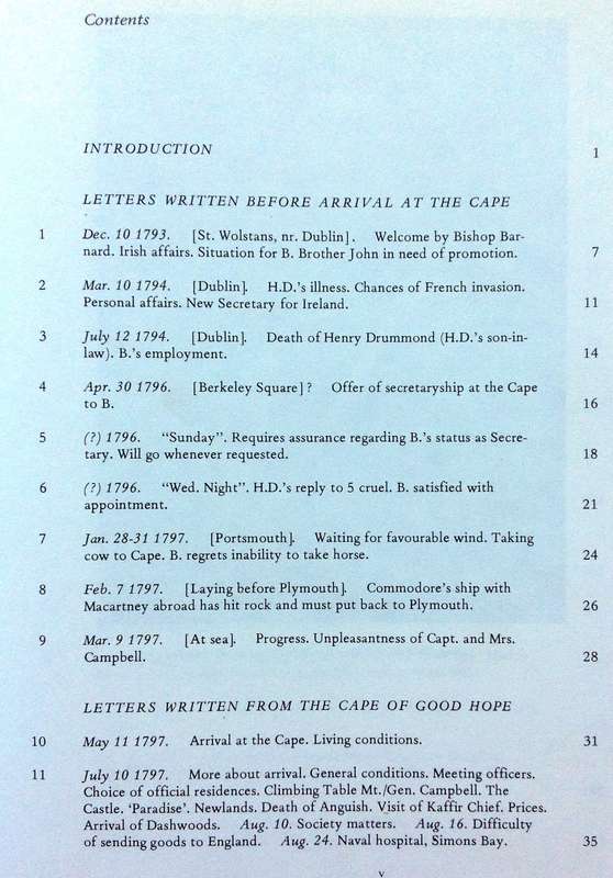 The Letters of Lady Anne Barnard - Dr A M I Lewin Robinson - Hardcover