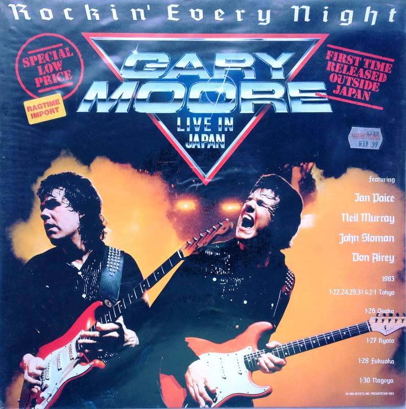 Gary Moore - Rockin' Every Night - Live in Japan - Vinyl Long Playing Record - XID 1