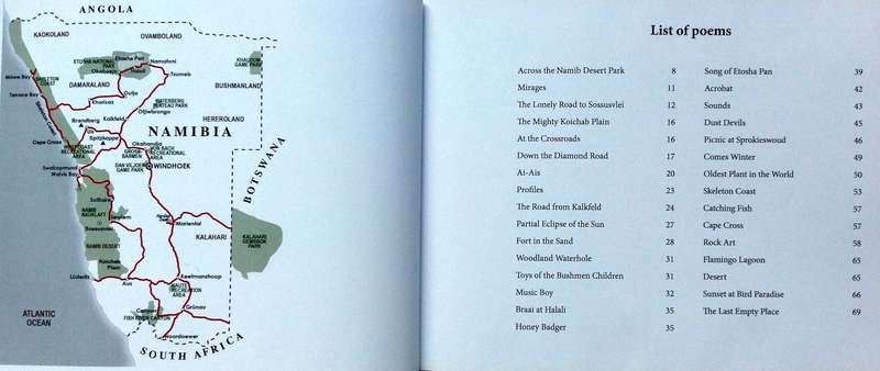 A Journey in Verse in Namibia - Audrey Salvage    Book signed by Author