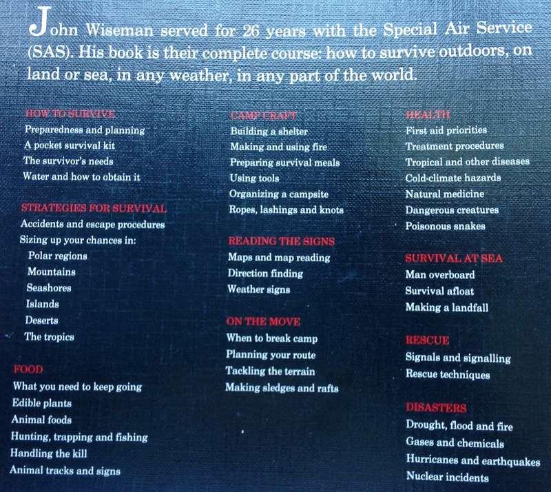The SAS Survival Handbook - John Wiseman