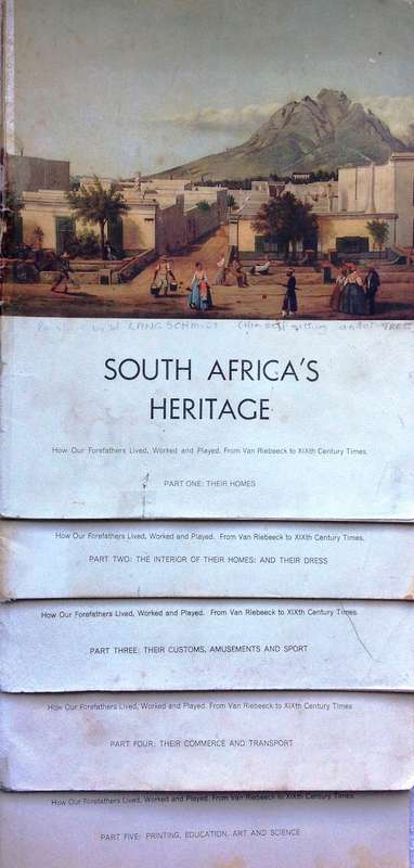South Africa's Heritage - Full Set Part One to Part Five - J Walter Thompson Company SA Limited