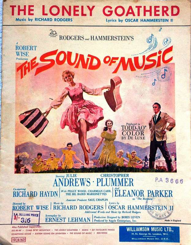 The Lonely Goatherd - Sheet Music from The Sound of Music - 1959