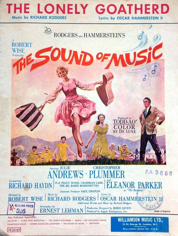 The Lonely Goatherd - Sheet Music from The Sound of Music - 1959
