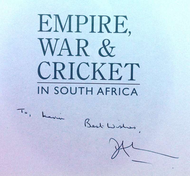 Empire, War & Cricket in South Africa-Logan of Matjiesfontein-Dean Allen-Hardcover-book signed